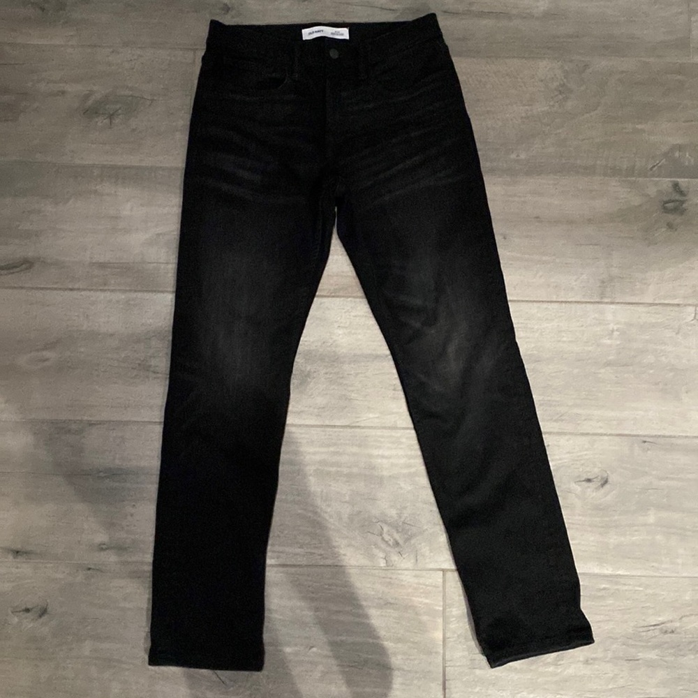 Old Navy Mens Slim Black Jeans 29x30
